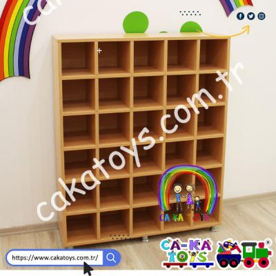 30 Bölmeli Ayakkabılık CK-305020 (Duvar Figürleri dahil değildir)