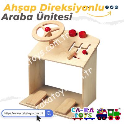 Ahşap Direksiyonlu Araba Ünitesi CK-371100