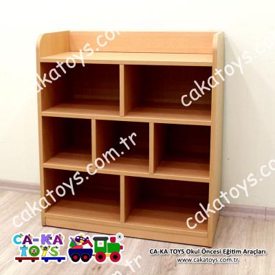 Basic Montessori 7 Bölmeli Dolap CK-342071