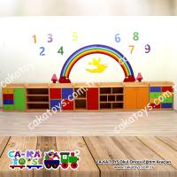Basic Montessori Dolap Grubu / 7 Parça CK-340071