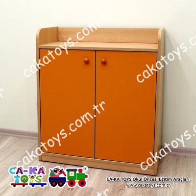 Basic Montessori 2 Kapaklı Dolap CK-347022