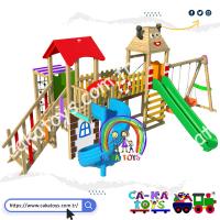 CK-102200 Gülenyüz İki Kuleli Aktivite Park