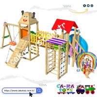 CK-102200 Gülenyüz İki Kuleli Aktivite Park