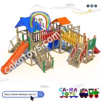 CK-103040 Üç Kuleli Renkli Teras Park
