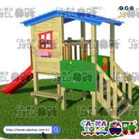 CK-109100 Mini Kaydıraklı Oyun Evim