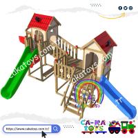 CK-110200 Ahşap Kasaba Park