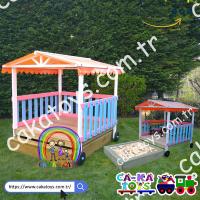 CK-153100 Kum Havuzlu Oyun Evi (Masa ve Banklar dahil değildir)