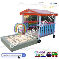 CK-153100 Kum Havuzlu Oyun Evi (Masa ve Banklar dahil değildir)