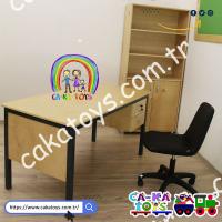 CK-253100 Kontra 3 Raflı Kapaklı Öğretmen Dolabı 