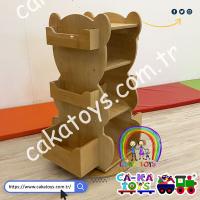 CK-255500 Kontra Döner Ayıcık Kitaplık