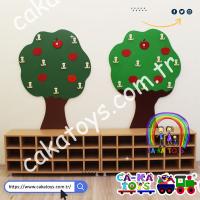 CK-306020 Ağaç Portmanto / 2 Parça