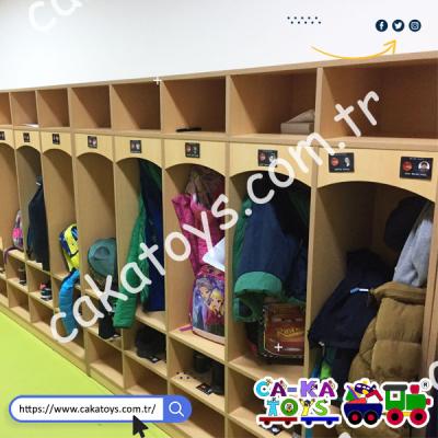 CK-306380 Şeritli Bölmeli Portmantosu / 6 Bölmeli (1 Modül)