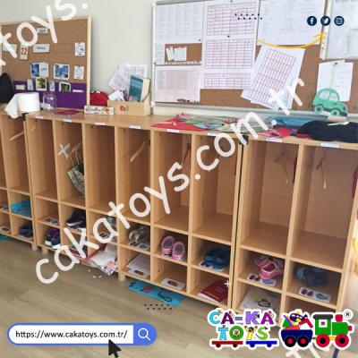 CK-306400 Açık Portmanto / 6 Bölmeli (1 Modül)