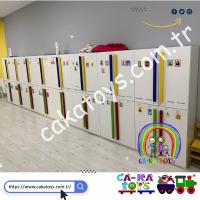 CK-306520 Çubuklu Portmanto / 4 Kapaklı 1 Modül