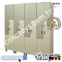 CK-306990 Puzzle Öğretmen Portmanto / 2 Kapaklı 1 Modül