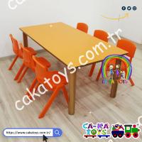 CK-309050 Yemekhane Masası 70x140 cm (Sandalyeler ve Banklar dahil değildir)