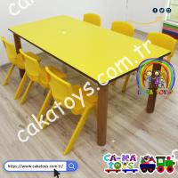 CK-309050 Yemekhane Masası 70x140 cm (Sandalyeler ve Banklar dahil değildir)