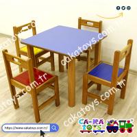 CK-309070 Kare Masa 60x60 cm (Sandalyeler dahil değildir)