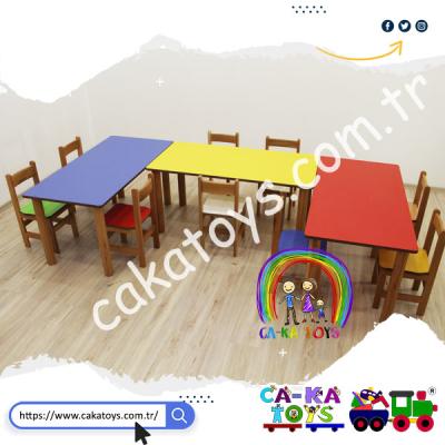 CK-310510 Dikdörtgen Masa Grubu / 3 Parça (Sandalyeler dahil değildir)