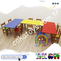 CK-310510 Dikdörtgen Masa Grubu / 3 Parça (Sandalyeler dahil değildir)