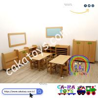 CK-342500 Oval Köşe Tekerlekli Kral Dolap