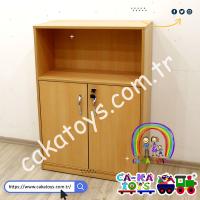 CK-353100 Raflı Kapaklı Öğretmen Dolabı