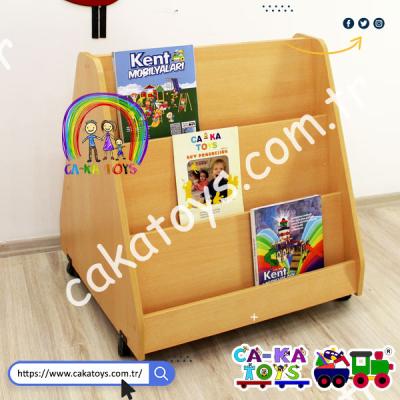 CK-355050 Eğimli Çift Taraflı Kitaplık