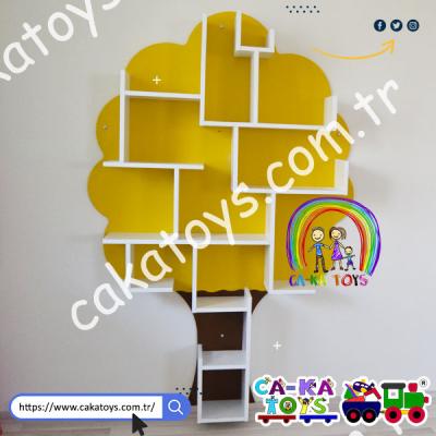 CK-355504 Ağaç Kitaplık-4