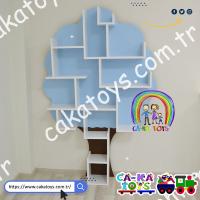 CK-355504 Ağaç Kitaplık-4
