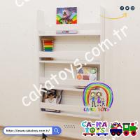CK-355920 Montessori Klasik Kitaplık (Aksesuarlar dahil değildir)