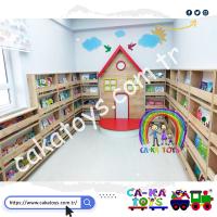 CK-355930 EV Sahneli Kitaplık (Duvar Figürleri ve Aksesuarlar dahil değildir)