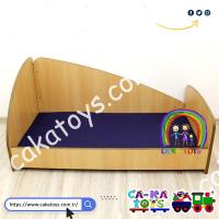 CK-357410 Korunaklı Ahşap Yatak / Adet