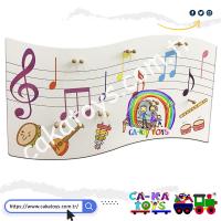 CK-360010 Notalı Müzik Köşesi Paneli (Müzik Aletleri dahil değildir)