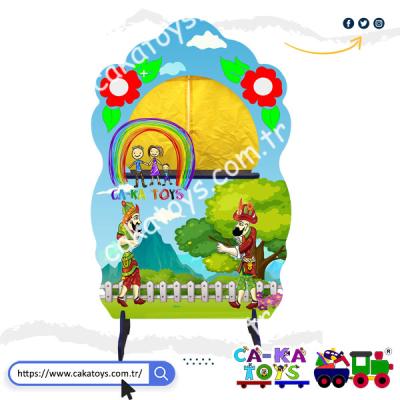 CK-366350 Karagöz ve Hacivat Kukla Sahnesi