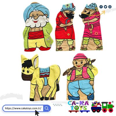 CK-366740 Milli Kahramanlar Kukla Seti / 5 Parça