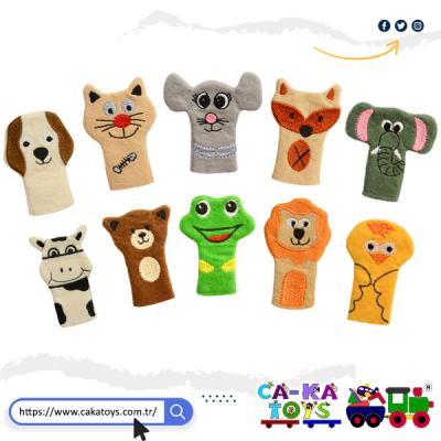 CK-366810 Hayvanlar Parmak Kukla Seti / 10 Parça