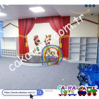 CK-367210 Platform Sahne (Dolaplar, Perde ve Figür boyamaları dahil değildir)