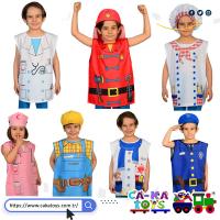 CK-367827 Meslek Kostümleri Seti / 7 Parça