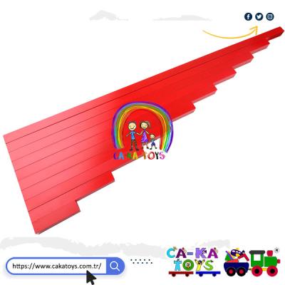 CK-522080 Montessori Kırmızı Çubuklar