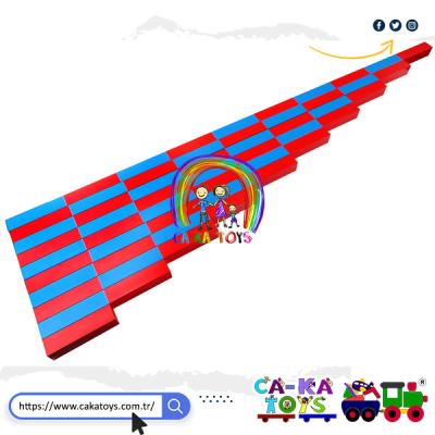 CK-522090 Montessori Kırmızı Mavi Çubuklar