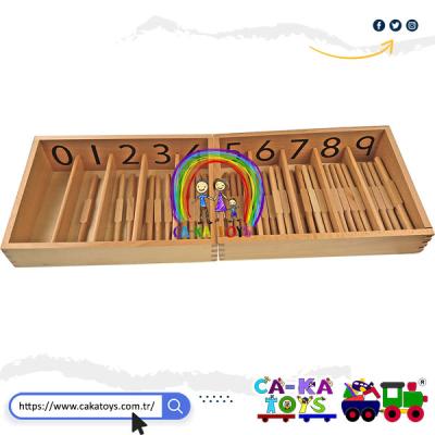 CK-522100 Montessori Sayı Mekik Kutusu