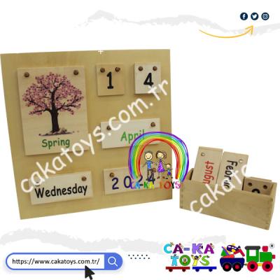 CK-522210 Montessori İngilizce Takvim