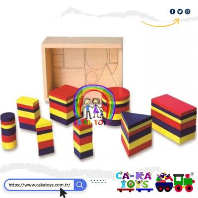 CK-522270 Renkli Geometrik Yüzeyler