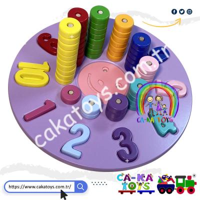 CK-523470 Dairesel Sayı Eşleştirme Oyunu