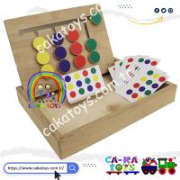 CK-523510 Dört Renk ve Meyveler Oyunu