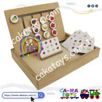 CK-523510 Dört Renk ve Meyveler Oyunu