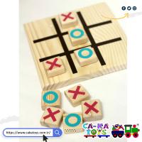 CK-523525 Ahşap Tic-Tac-Toe