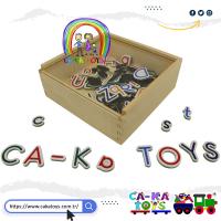 CK-523560 Kutulu Mıknatıslı Harfler