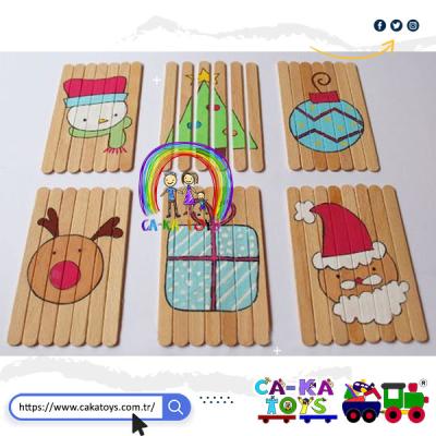 CK-523580 Ahşap Çubuk Puzzle