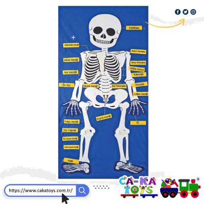 CK-550070 Cırtlı Kumaş İskelet Pano